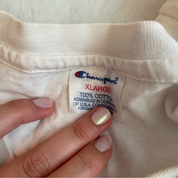 Vintage 90s Atlanta centennial Olympic games champion tee - Picture 5 of 5